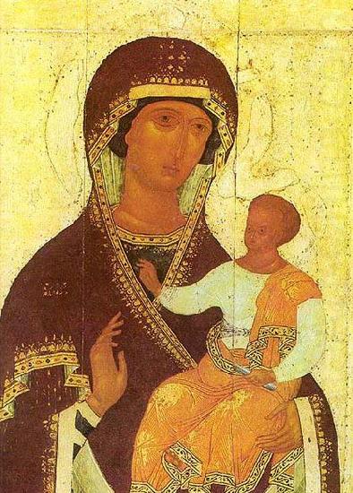 The Mother of God Hodigitria, unknow artist